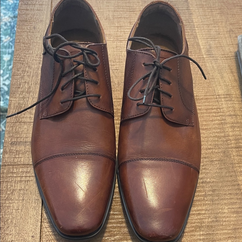Florsheim Rich Brown Leather Oxfords